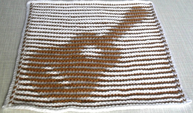 Musik - Gitarre in Schattenstricktechnik