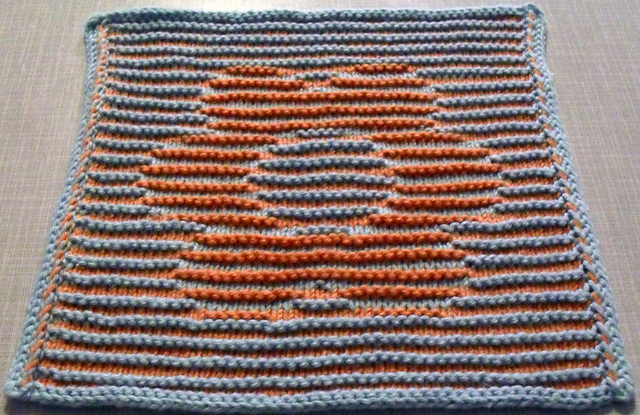 Spüli Blume Schattenstricktechnik
