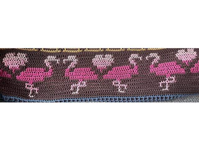 Flamingo Love Mosaic
