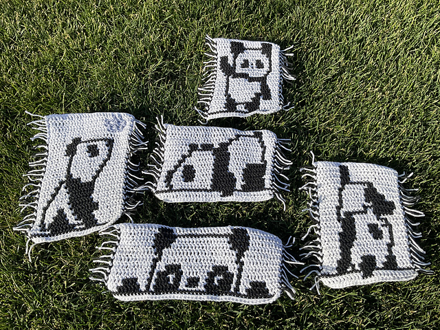 Panda Mania Mosaic