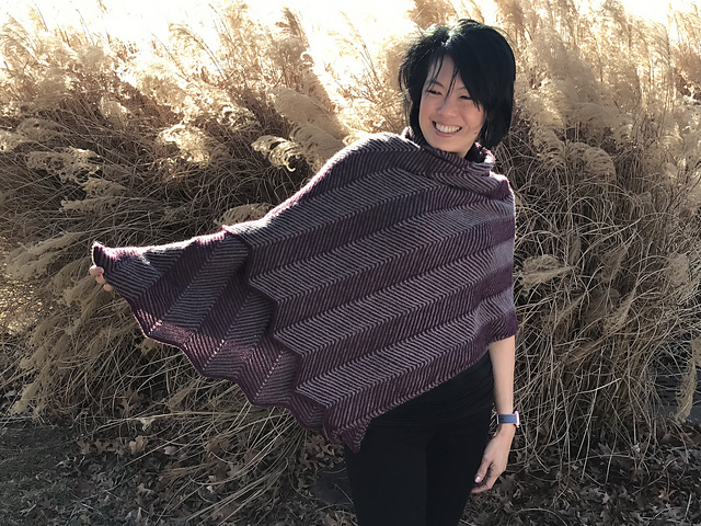 Lauren Chevron Shawl