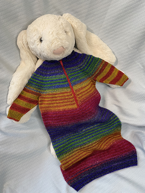 Rainbow Infant Gown