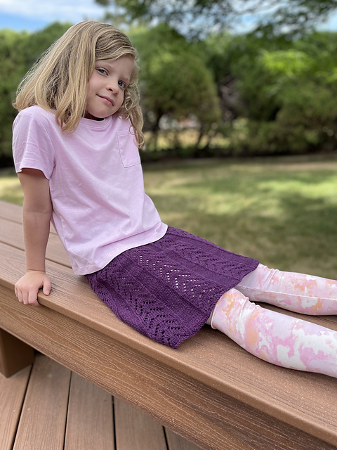 Child's Lacy Pleats