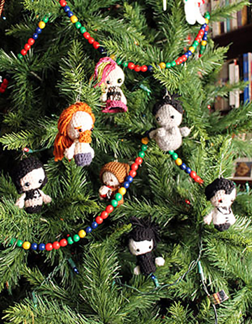 Sandman the Endless Amigurumi Ornaments