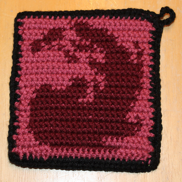 Magic the Gathering Red Mana (Mountain) Potholder