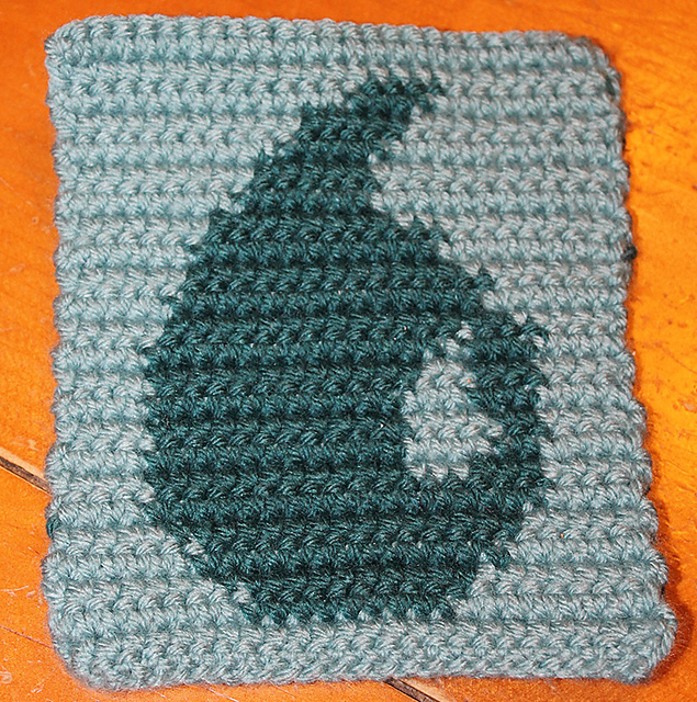 Magic the Gathering Blue Mana (Island) Potholder