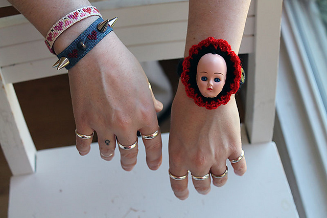 Doll Head Bracelet