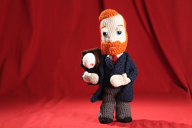 Bram Stoker Ami with Dracula