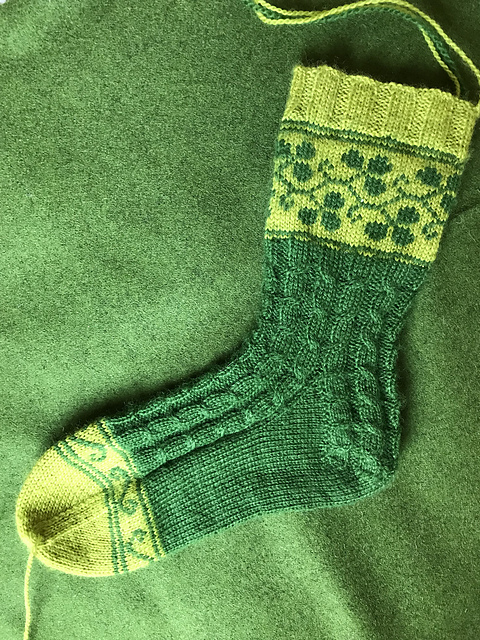 Clover Leaf Socks