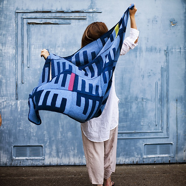 Picket Fence Afghan