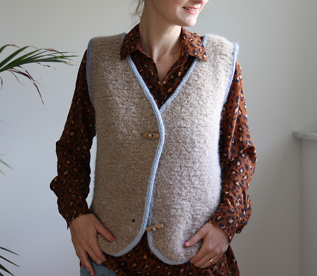 Ameri VINTAGE　NONNA KNIT VEST Ravelry: Grandpa Sweater Vest pattern by Toni Lipsey