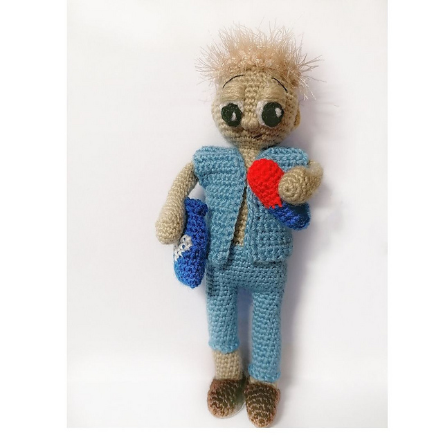 Patient Hospital Doctor doll