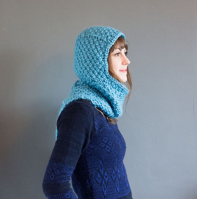 Vera hooded scarf