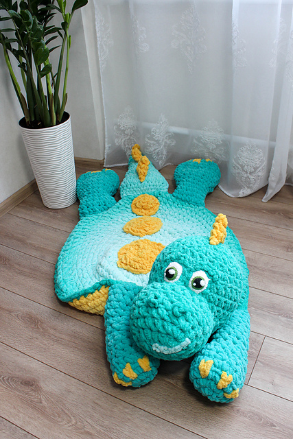 Dinosaur Toy Rug