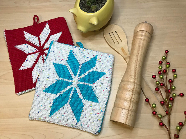 Snowflake Potholder