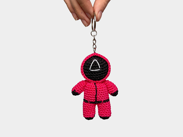 Squid game pink doll