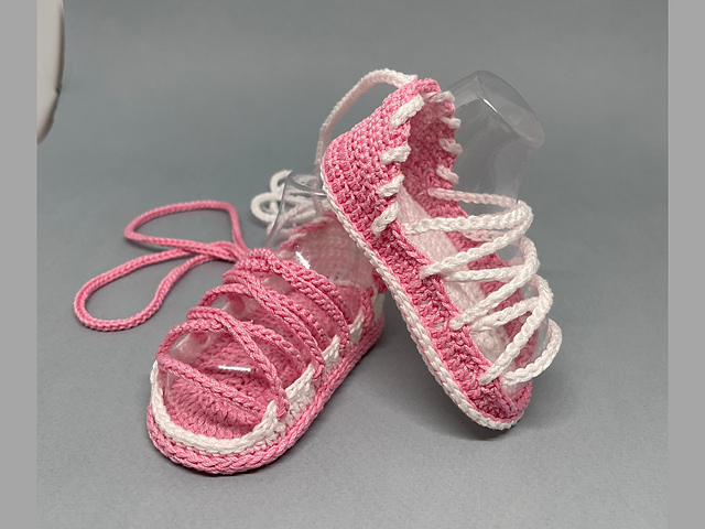Gladiator baby sandals