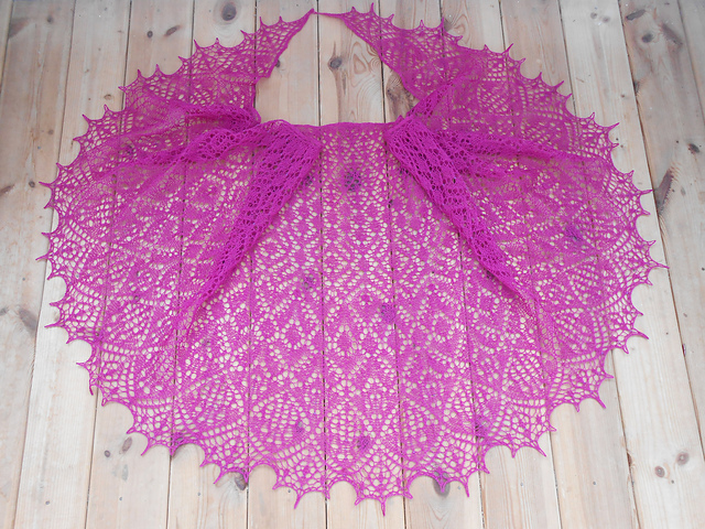 Lunar Labyrinthus Shawl