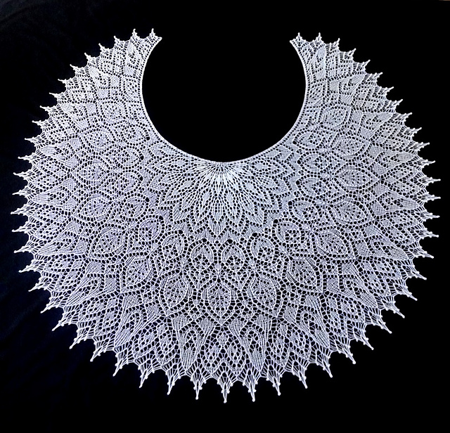 Winter Night Shawl