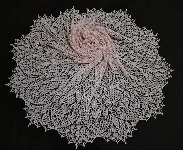 Moments of Spring Shawl
