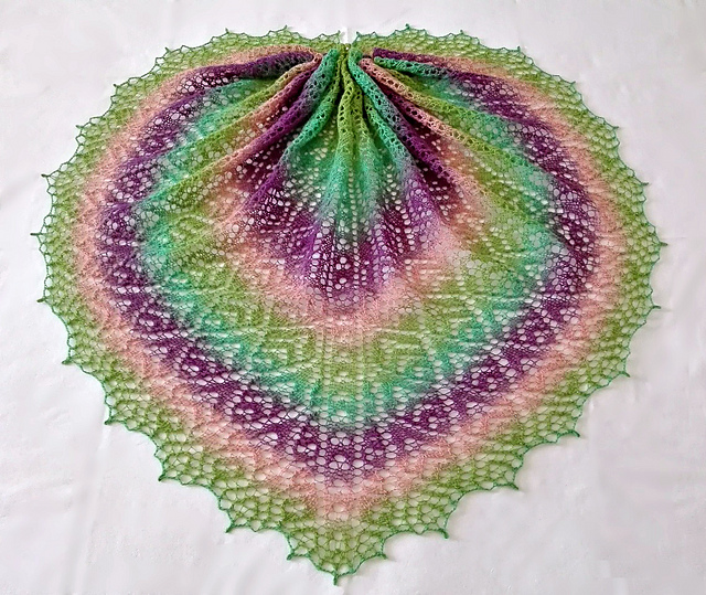 Boundless Taiga Shawl