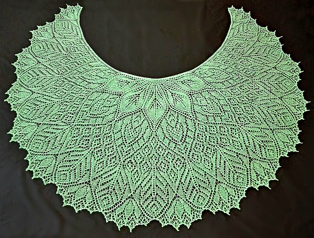 Fern Flower Shawl