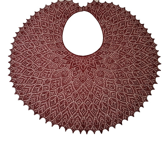 Stream of Days Shawl