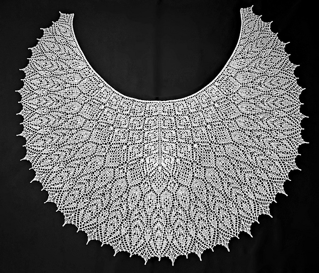 Ice Arrows Shawl