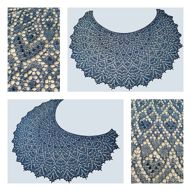 Spring Drops Shawl