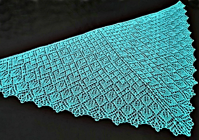 Magic of Autumn Shawl