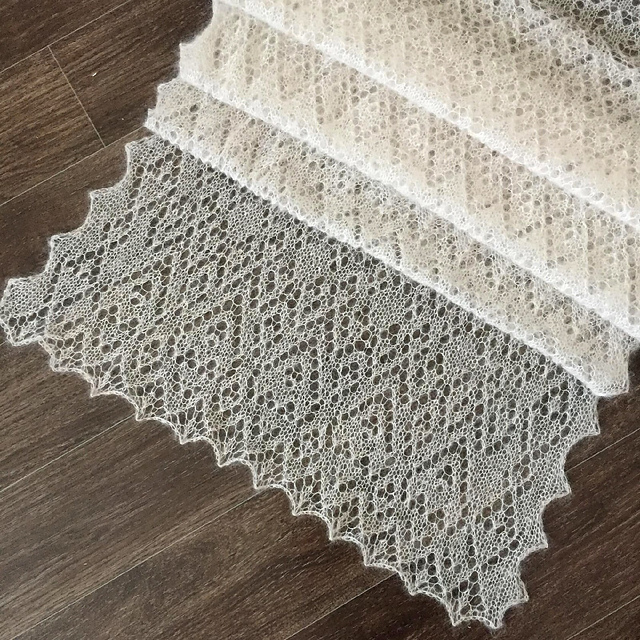 Frost Patterns Stole