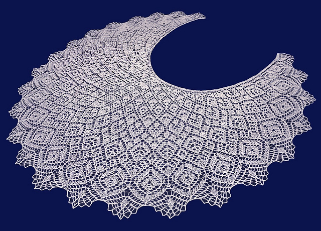 Snow Lace Shawl