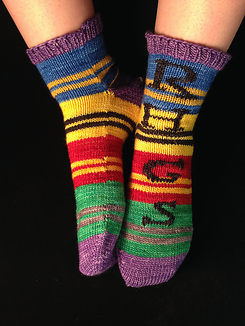 Hogwarts House Socks