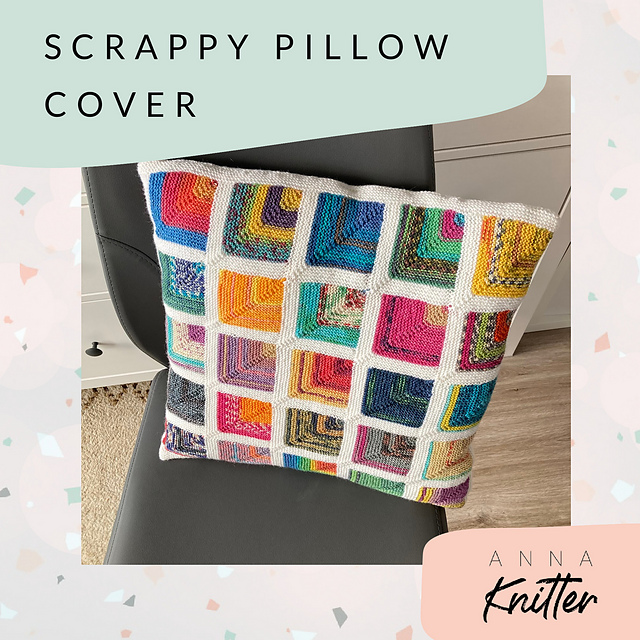 Scrappy Pillow Cover