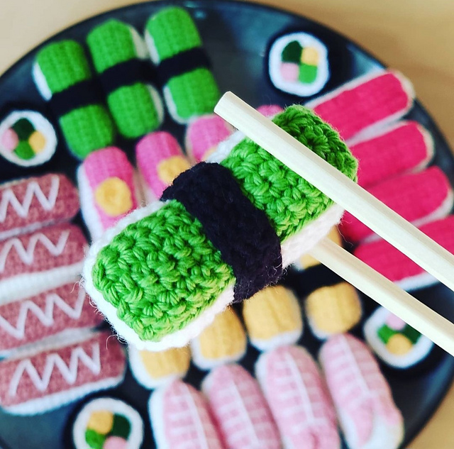 Virkad sushi