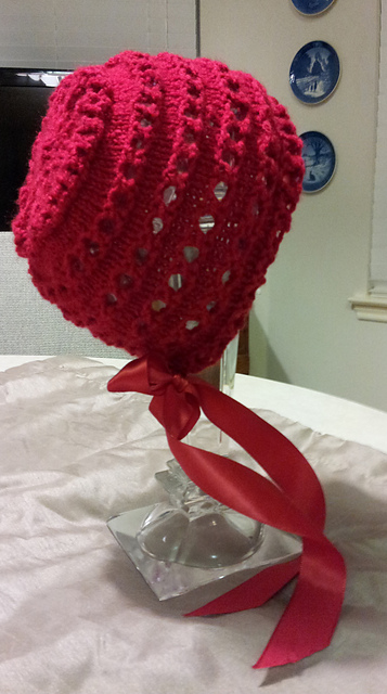 Red Hat with Ribbon