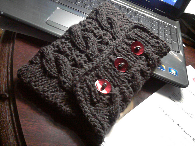 E Reader Cable Knit Case