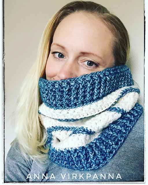 Stars and stripes cowl