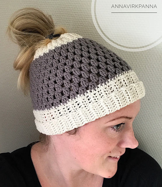 Messy Bun Beanie