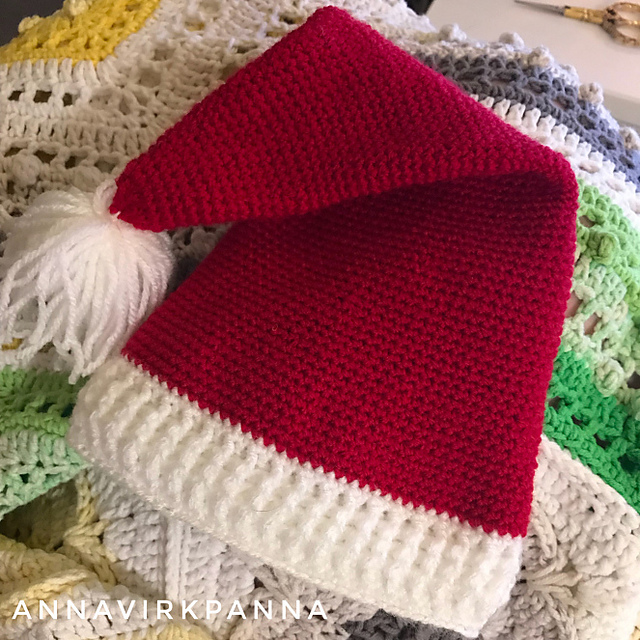 Newborn Santa Hat