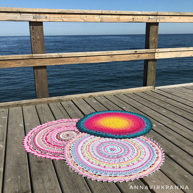 Ravelry: Unicorn Mandala CAL pattern by Anna Nilsson