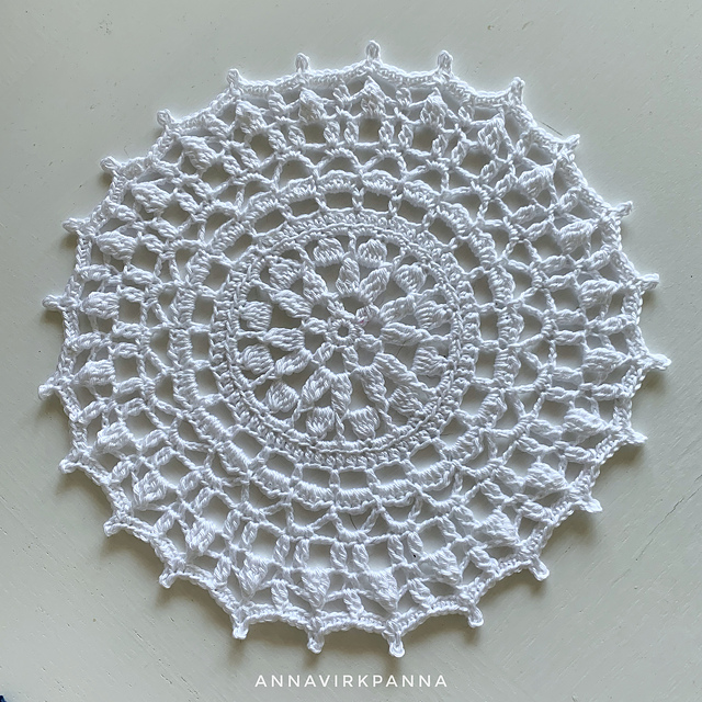 Cornflower mandala