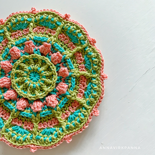 Passionflower mandala