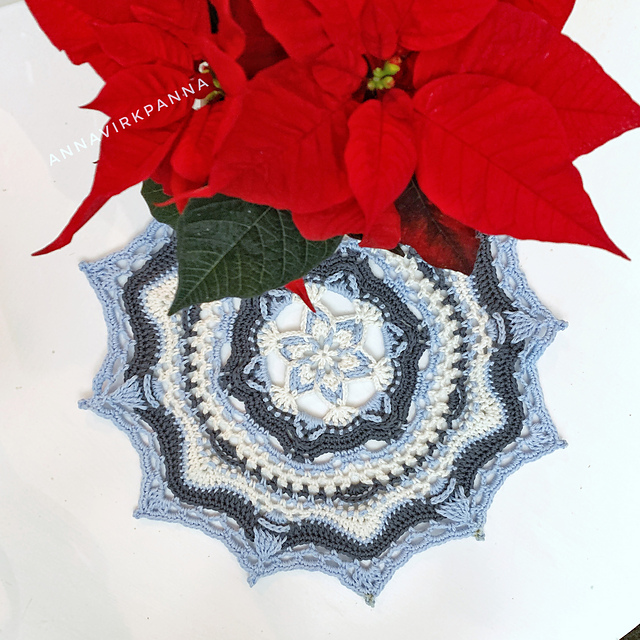 Snowflake mandala