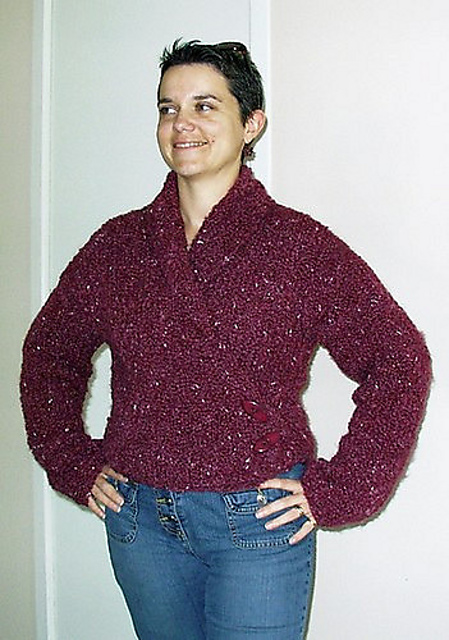 24 - Veste Col Châle #391-T3-073