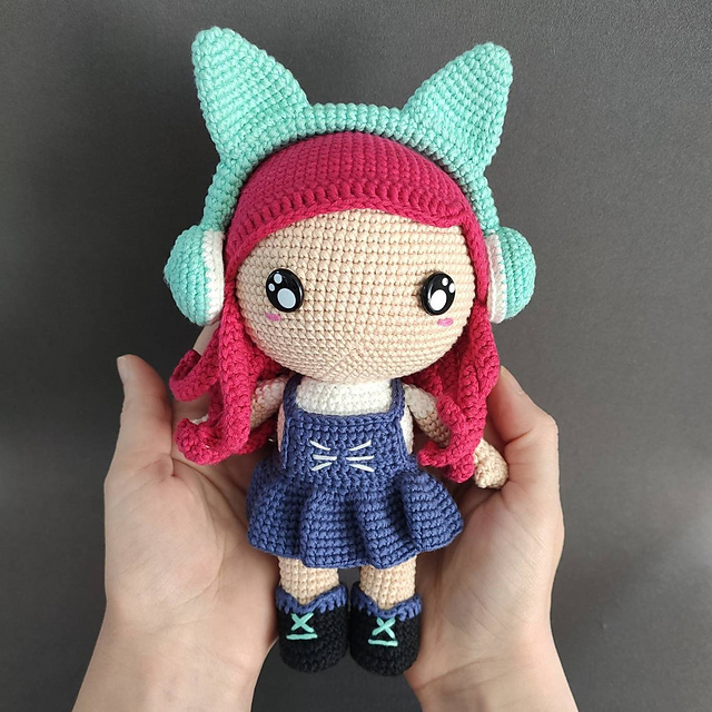 Neko, kawaii doll