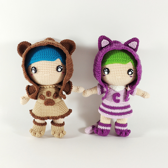 Cheshire et Teddy girl