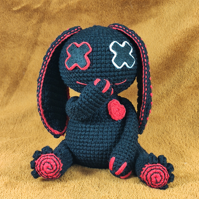Creepy bunny crochet pattern