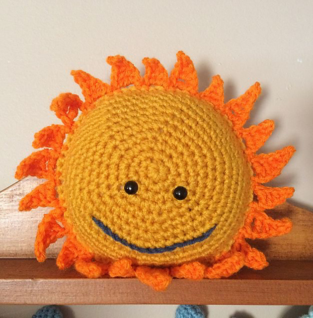 Happy Sun Amigurumi