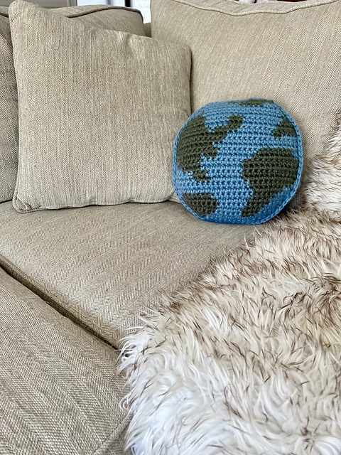 Earth Day Pillow